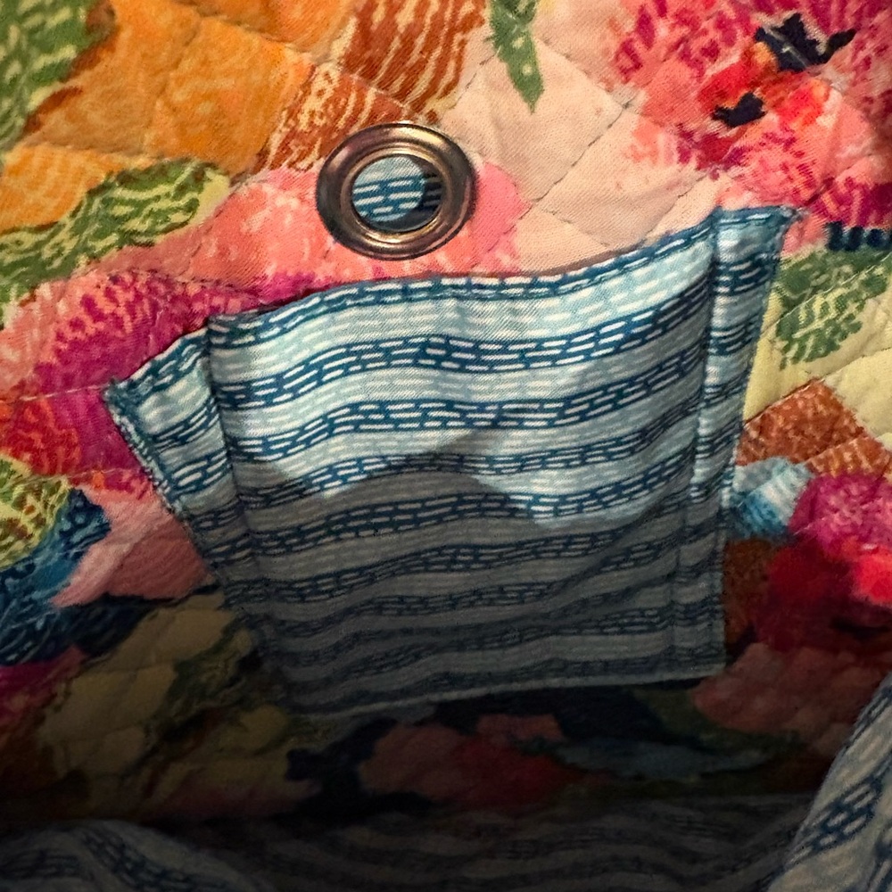 Vera Bradley Iconic Miller Travel Bag - Picture 8 of 8